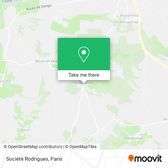 Société Rodrigues map