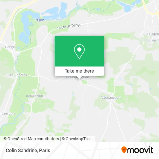 Colin Sandrine map