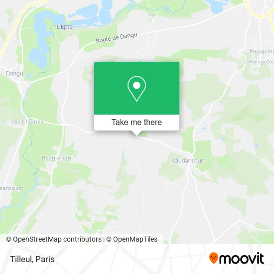 Tilleul map