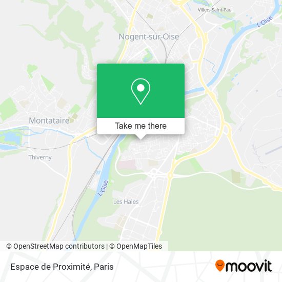 Espace de Proximité map