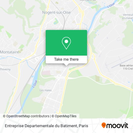 Entreprise Departementale du Batiment map