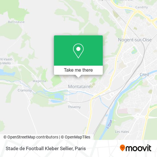 Stade de Football Kleber Sellier map
