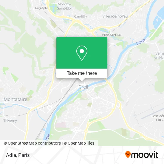 Adia map