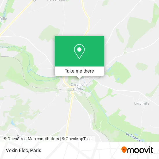 Vexin Elec map
