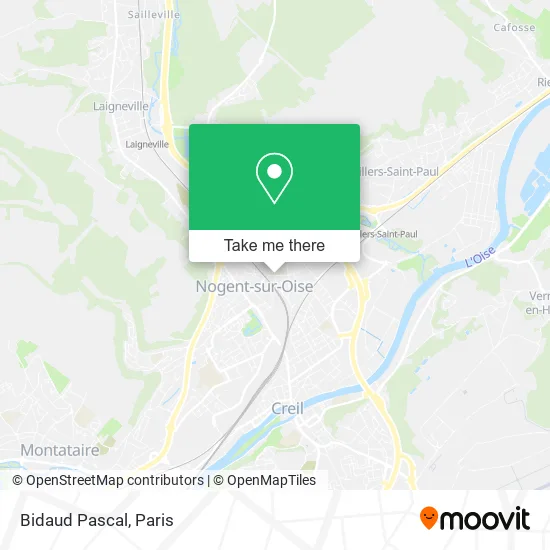 Bidaud Pascal map