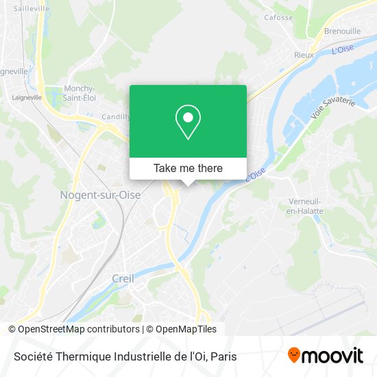 Société Thermique Industrielle de l'Oi map