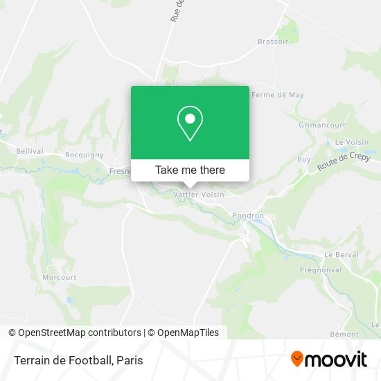 Terrain de Football map