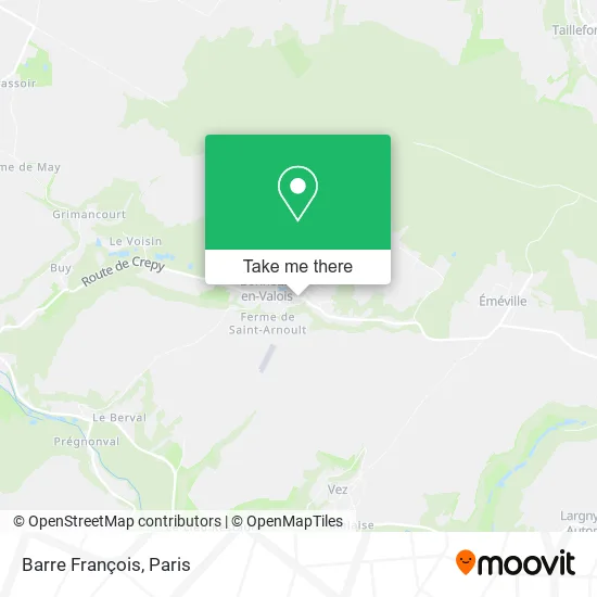 Barre François map