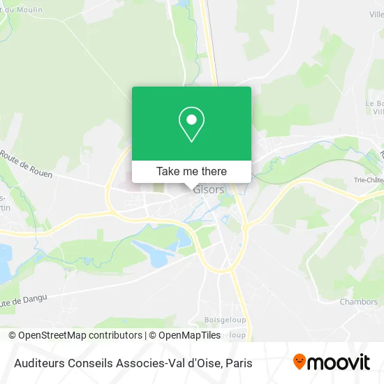 Auditeurs Conseils Associes-Val d'Oise map