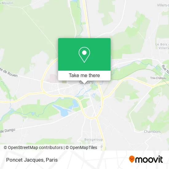 Poncet Jacques map