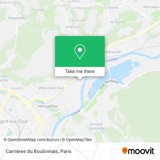 Carrières du Boulonnais map