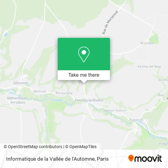 Informatique de la Vallée de l'Automne map