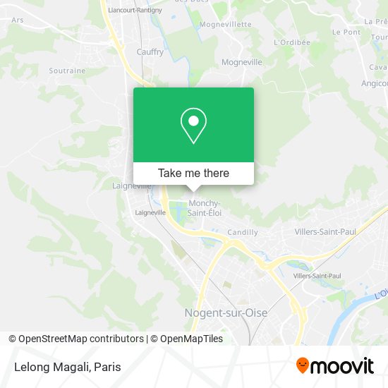 Lelong Magali map