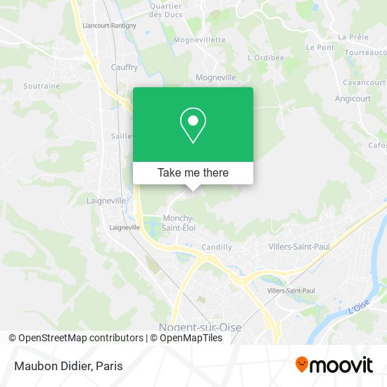 Maubon Didier map