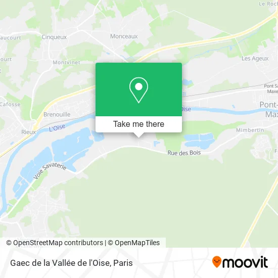 Gaec de la Vallée de l'Oise map