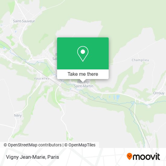 Mapa Vigny Jean-Marie