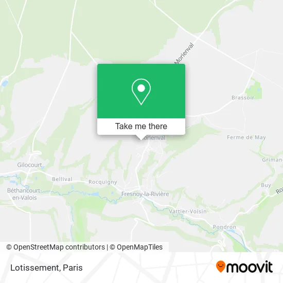 Lotissement map