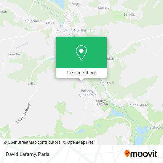 David Laramy map