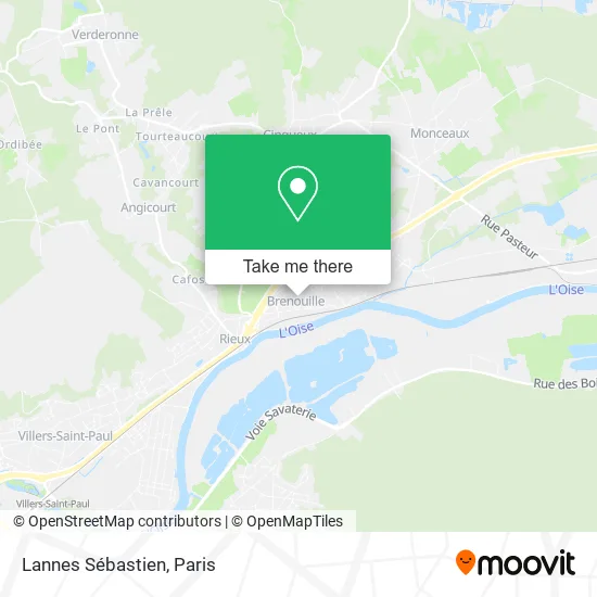 Lannes Sébastien map