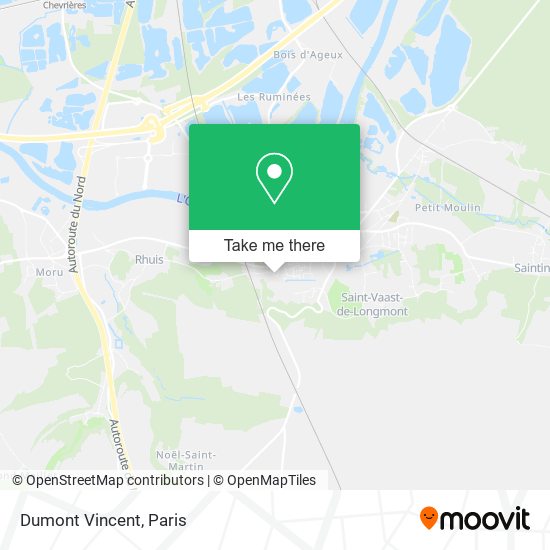 Mapa Dumont Vincent