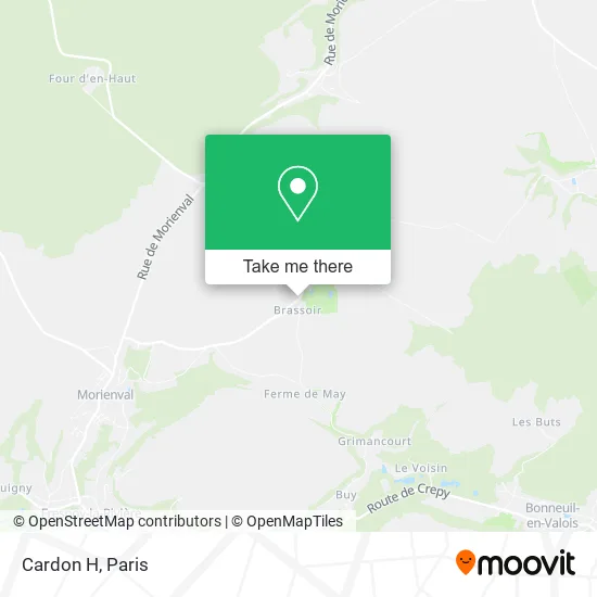 Cardon H map