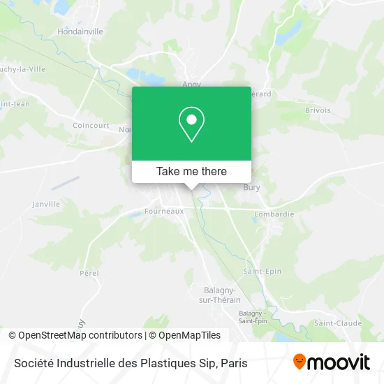 Société Industrielle des Plastiques Sip map