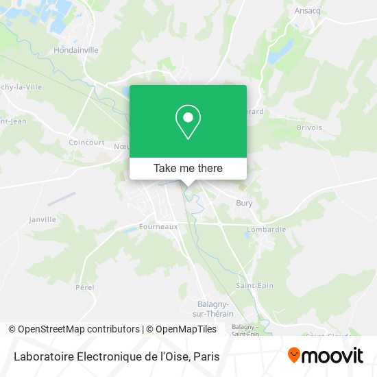 Laboratoire Electronique de l'Oise map