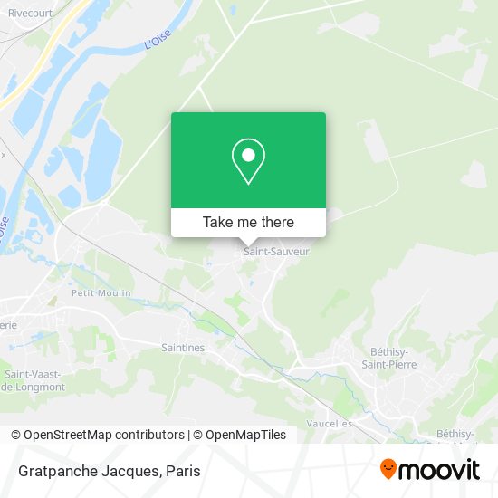 Mapa Gratpanche Jacques
