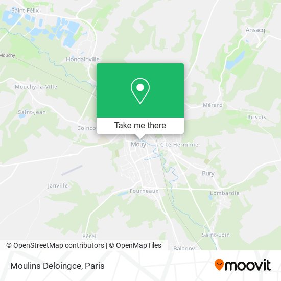 Moulins Deloingce map
