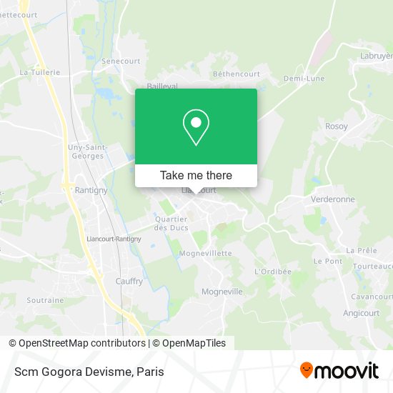 Scm Gogora Devisme map