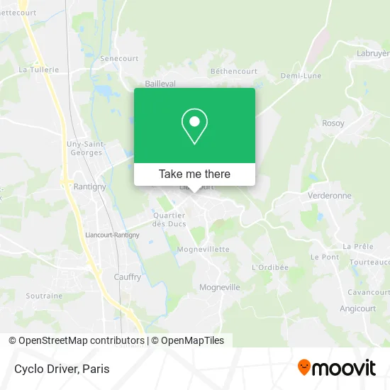 Cyclo Driver map