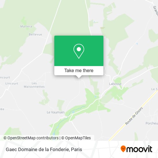 Gaec Domaine de la Fonderie map