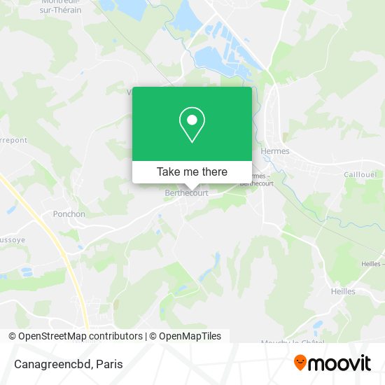 Canagreencbd map