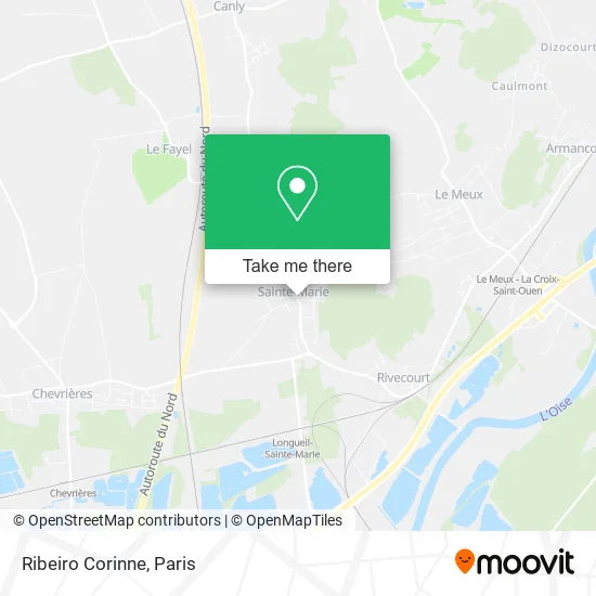 Ribeiro Corinne map