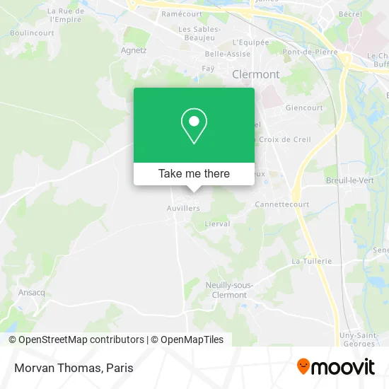 Morvan Thomas map