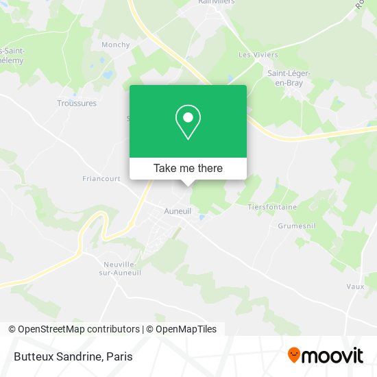 Butteux Sandrine map