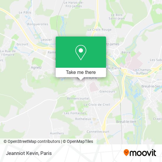 Jeanniot Kevin map