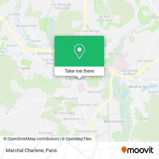 Marchal Charlene map