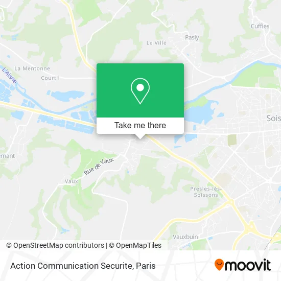 Action Communication Securite map