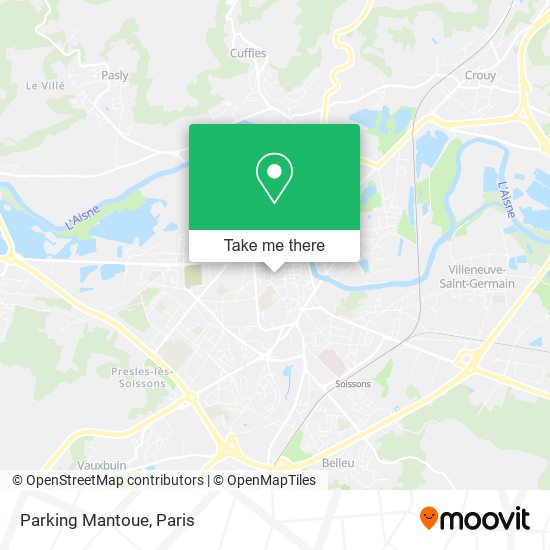 Parking Mantoue map