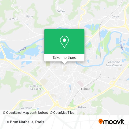 Mapa Le Brun Nathalie