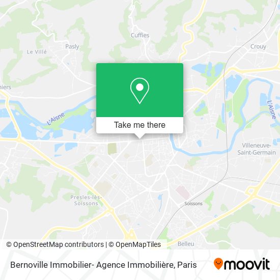 Bernoville Immobilier- Agence Immobilière map