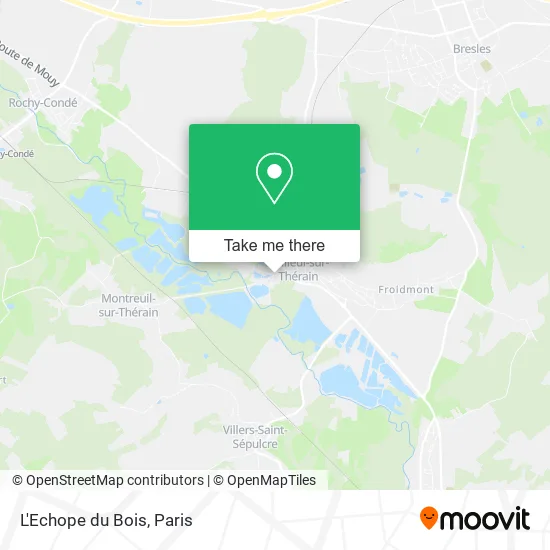 L'Echope du Bois map