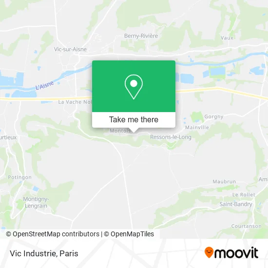 Vic Industrie map