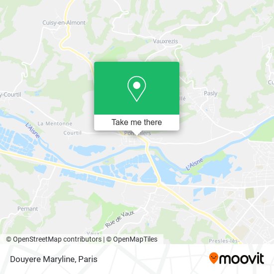 Douyere Maryline map