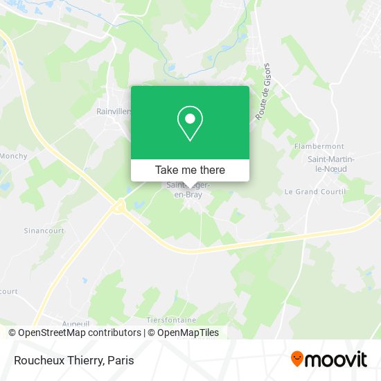 Mapa Roucheux Thierry