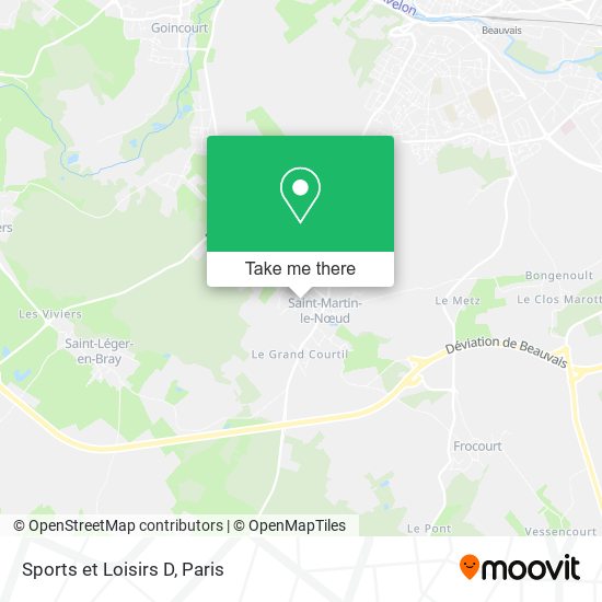 Mapa Sports et Loisirs D