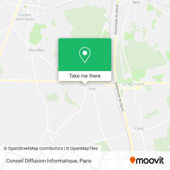 Conseil Diffusion Informatique map