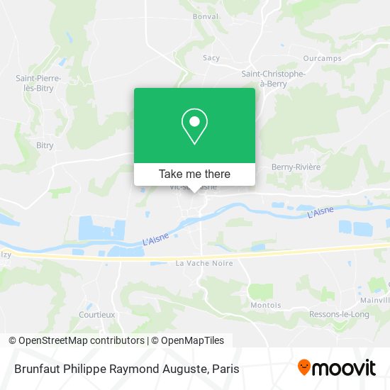 Brunfaut Philippe Raymond Auguste map