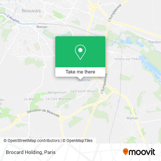 Brocard Holding map